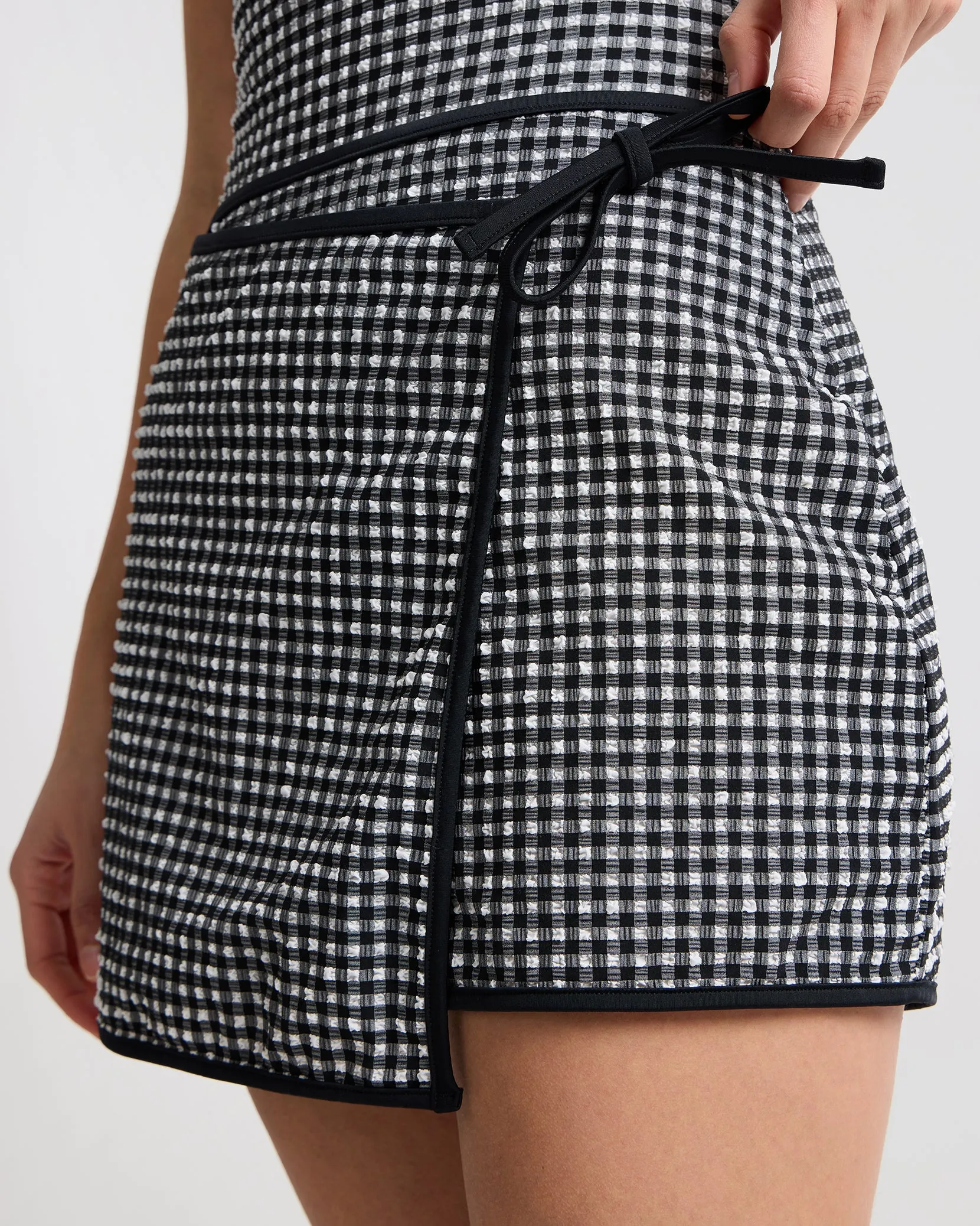 Mini Wrap Skirt sold by Onia product image thumbnail 5