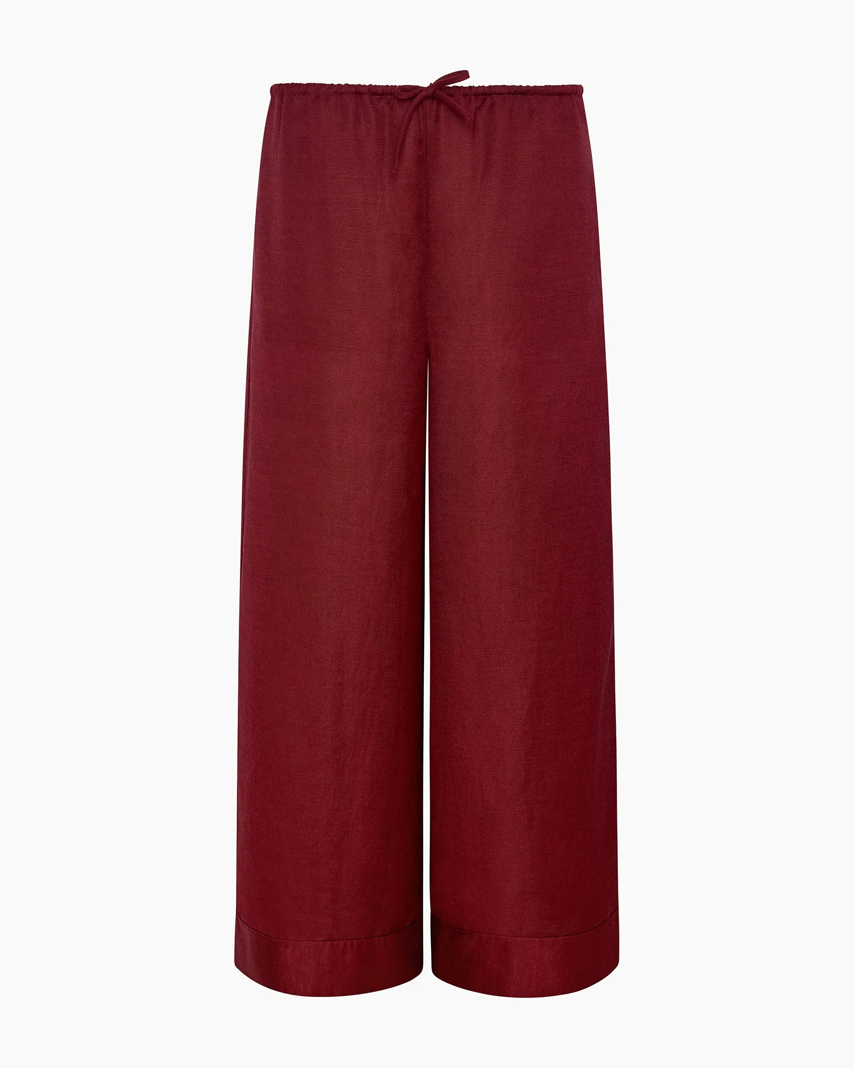 Air Linen Wide Leg Drawstring Pant sold by Onia product image thumbnail 3