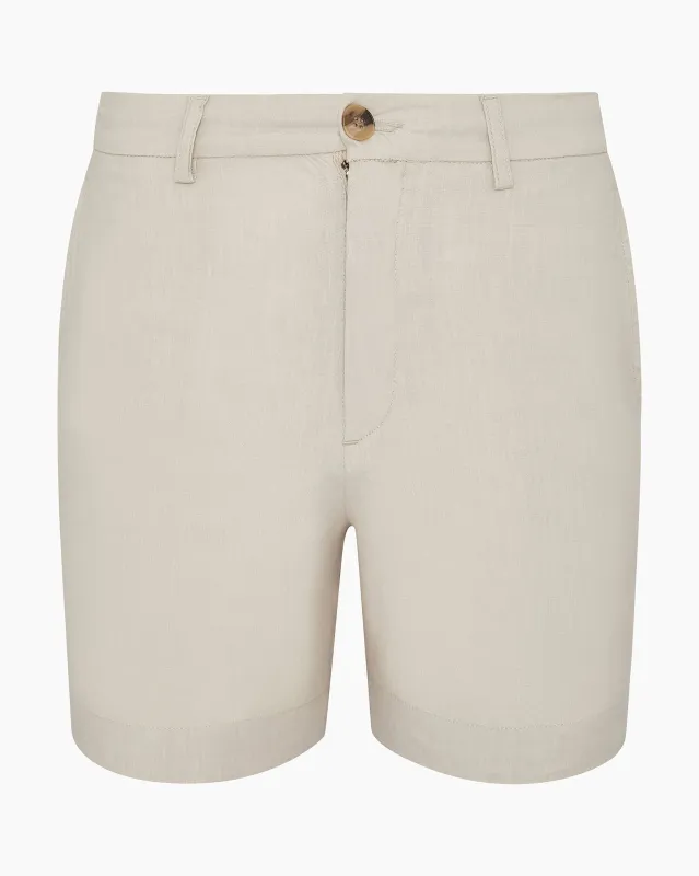 Stretch Linen 6" Short sold by Onia