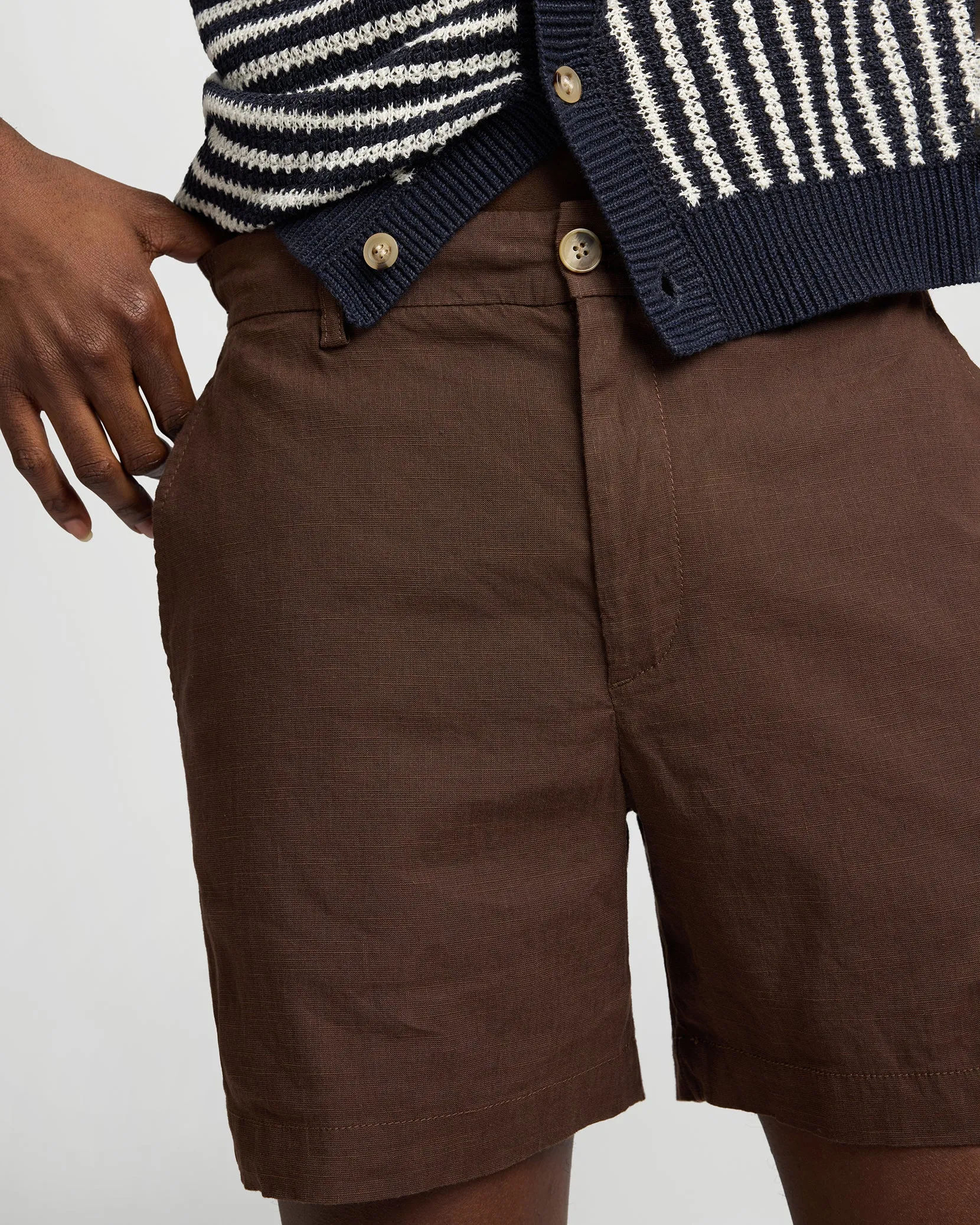 Stretch Linen 6" Short sold by Onia product image thumbnail 4