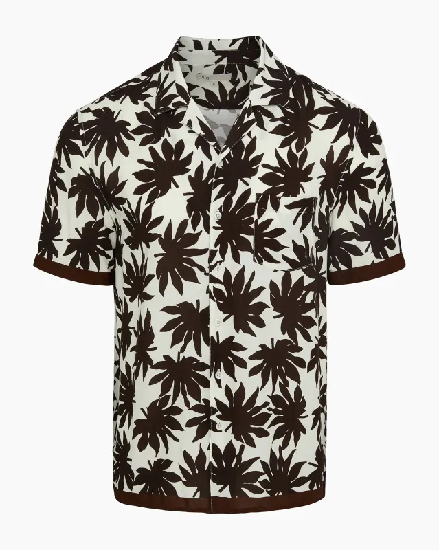 Air Linen Convertible Vacation Shirt made by Onia