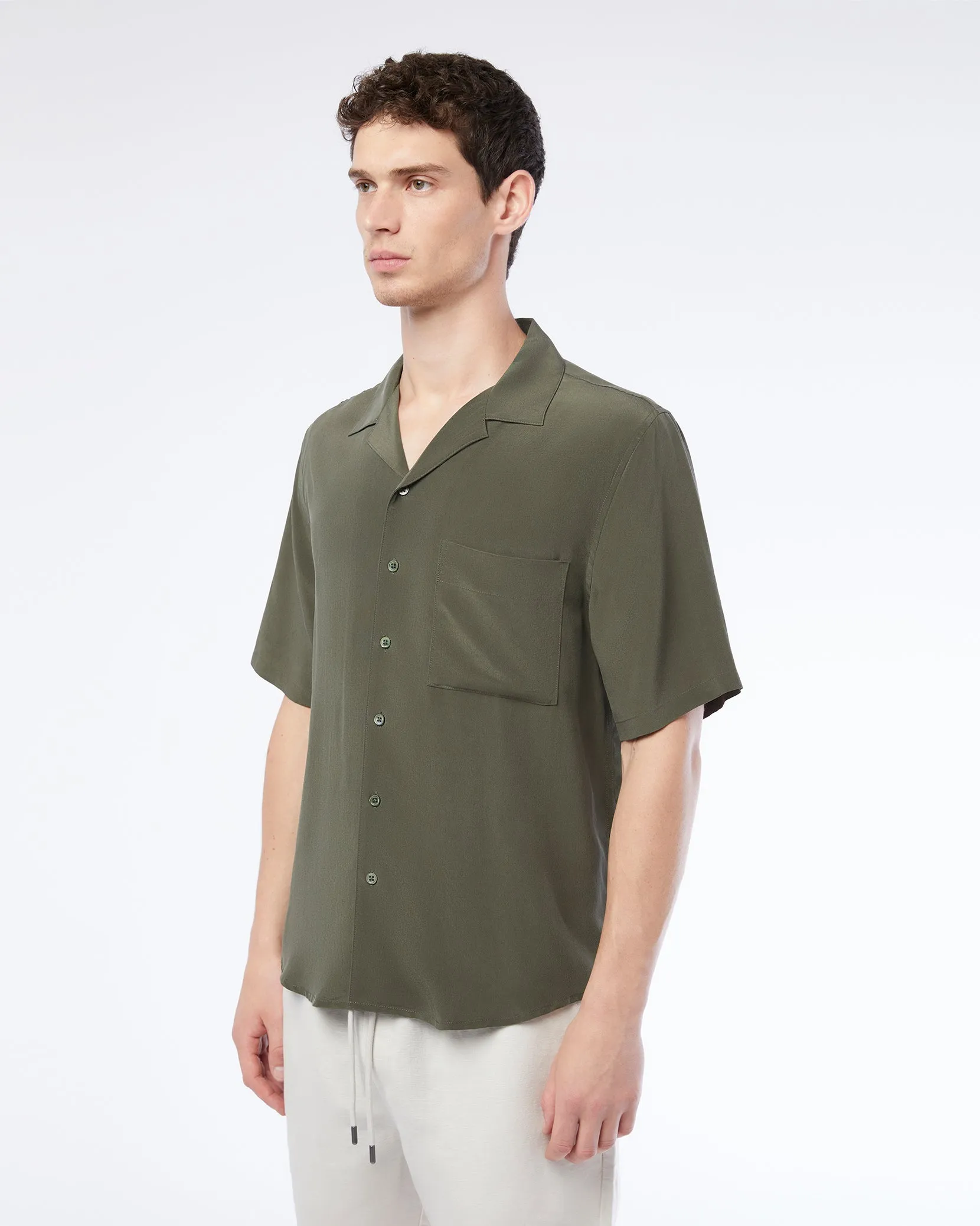 Silk Vacation Shirt sold by Onia product image thumbnail 4