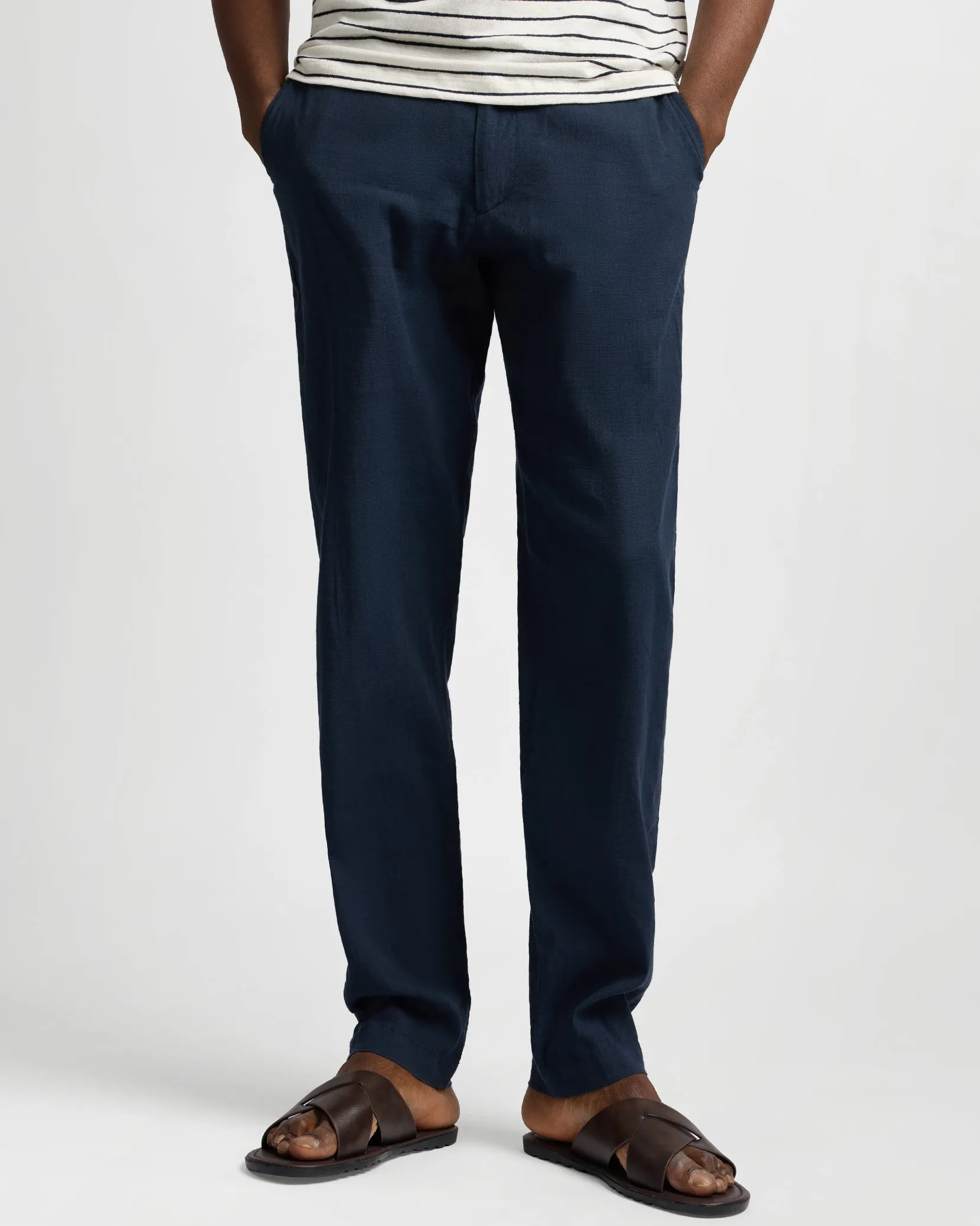 Stretch Linen Trouser sold by Onia product image thumbnail 2