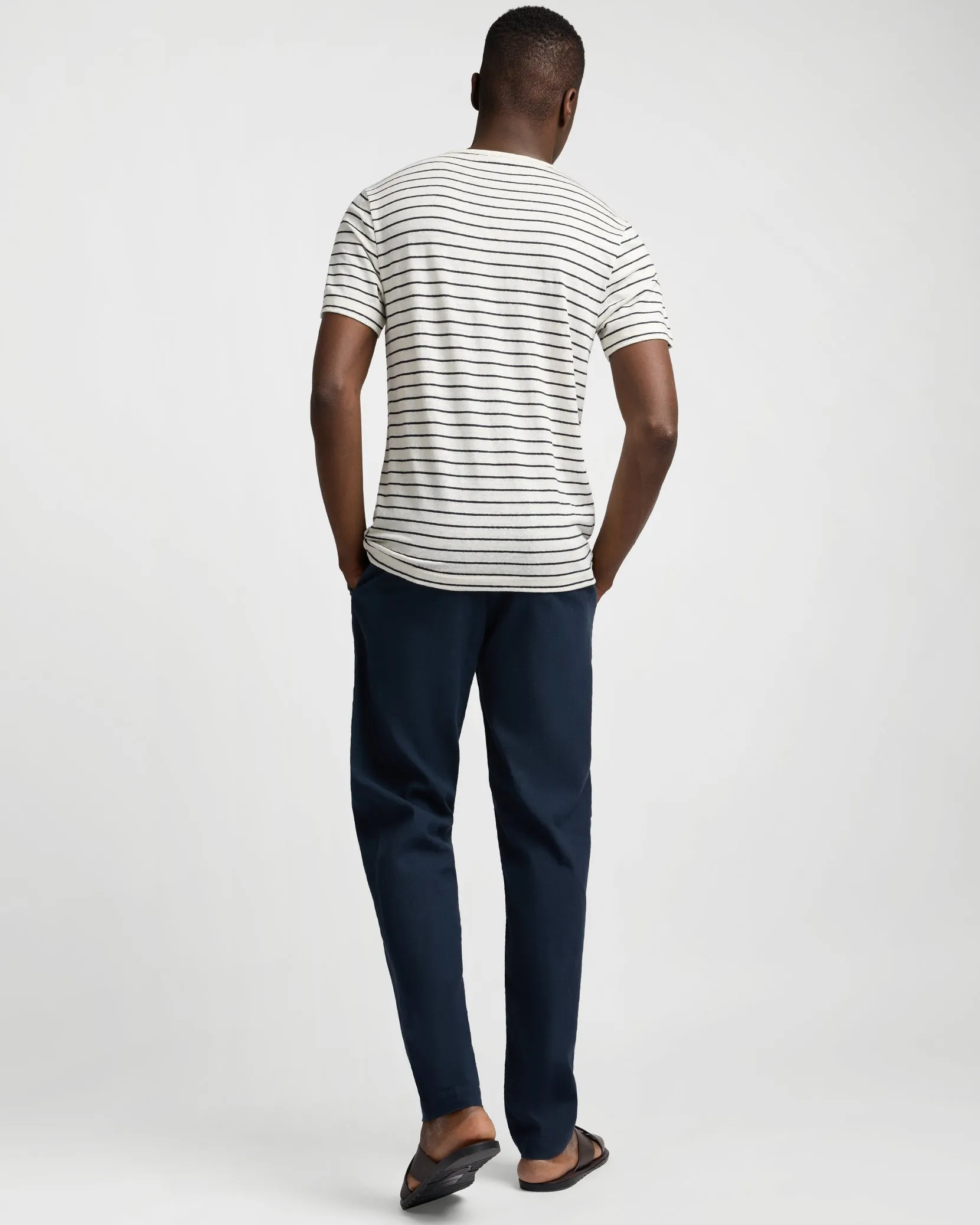 Stretch Linen Trouser sold by Onia product image thumbnail 5