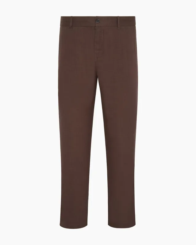 Stretch Linen Trouser made by Onia