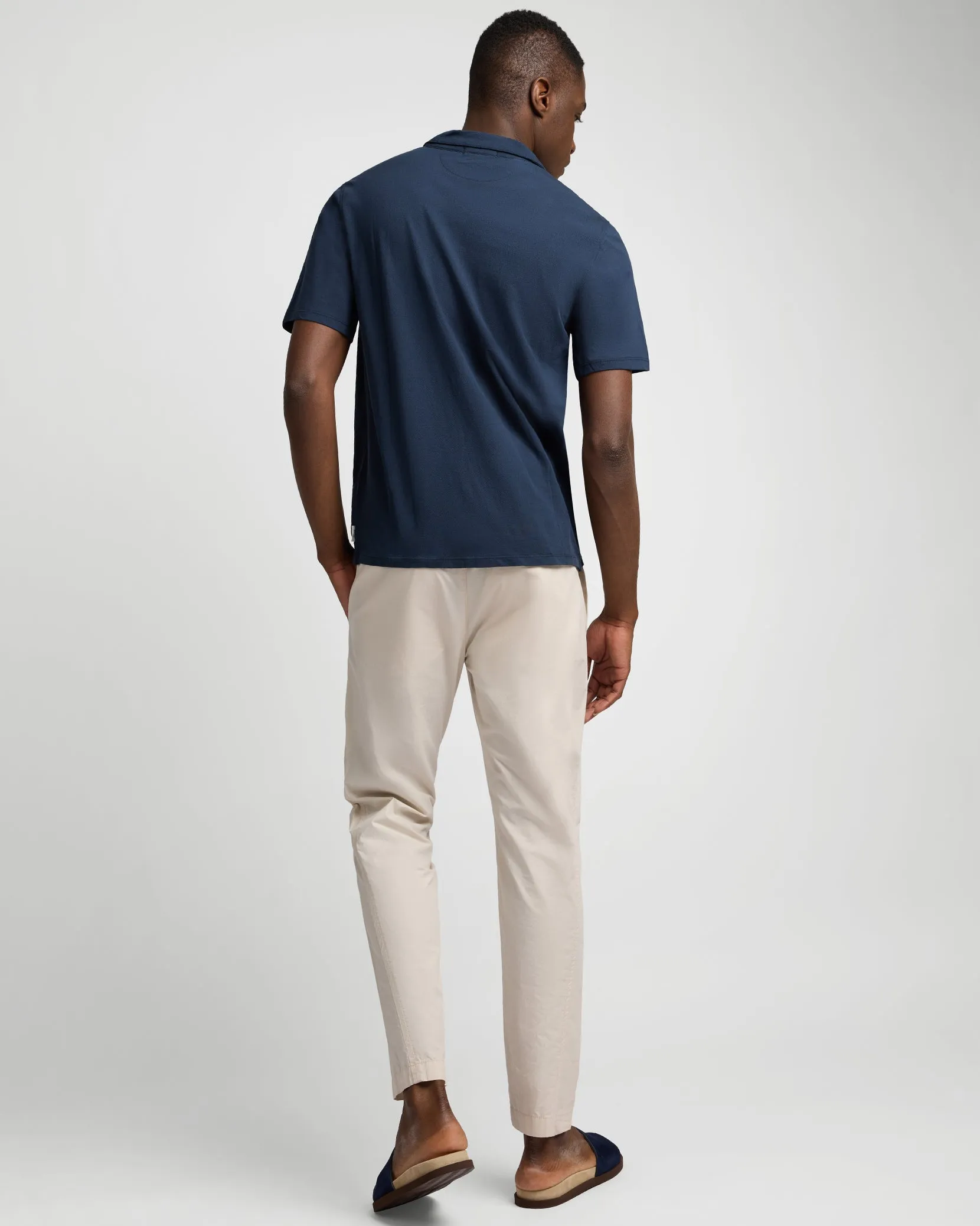 Johnny Collar Pique Polo sold by Onia product image thumbnail 5