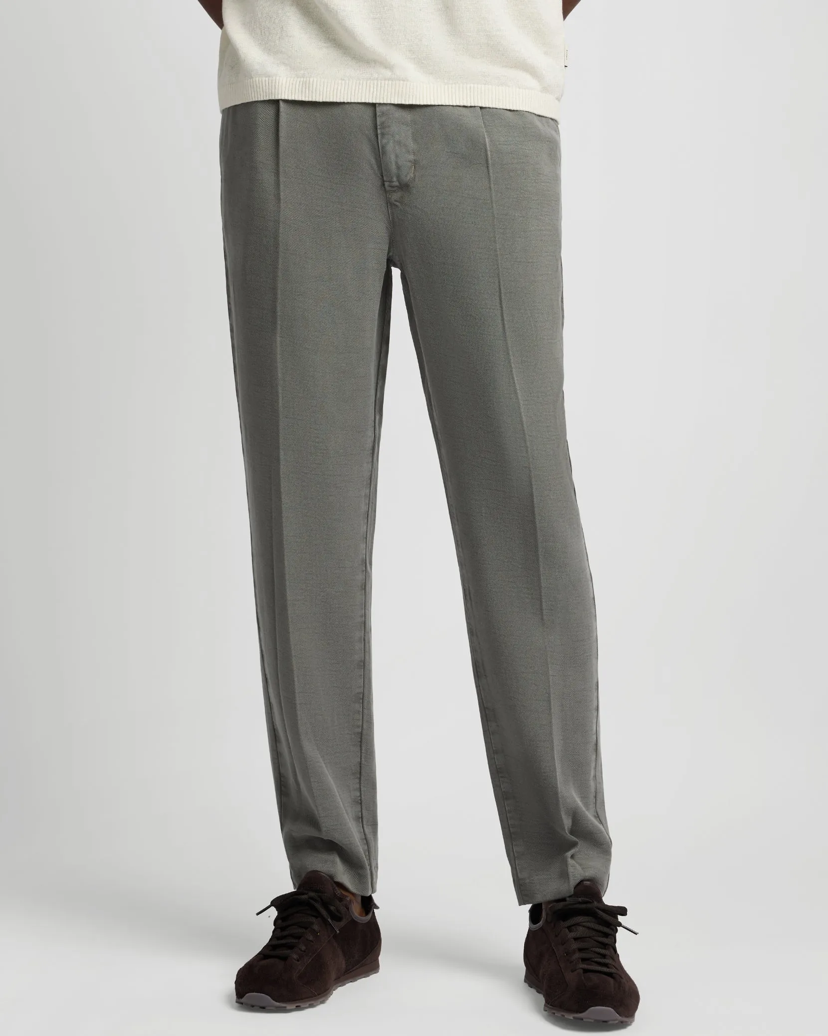 Lyocell Pleated Trouser sold by Onia product image thumbnail 2