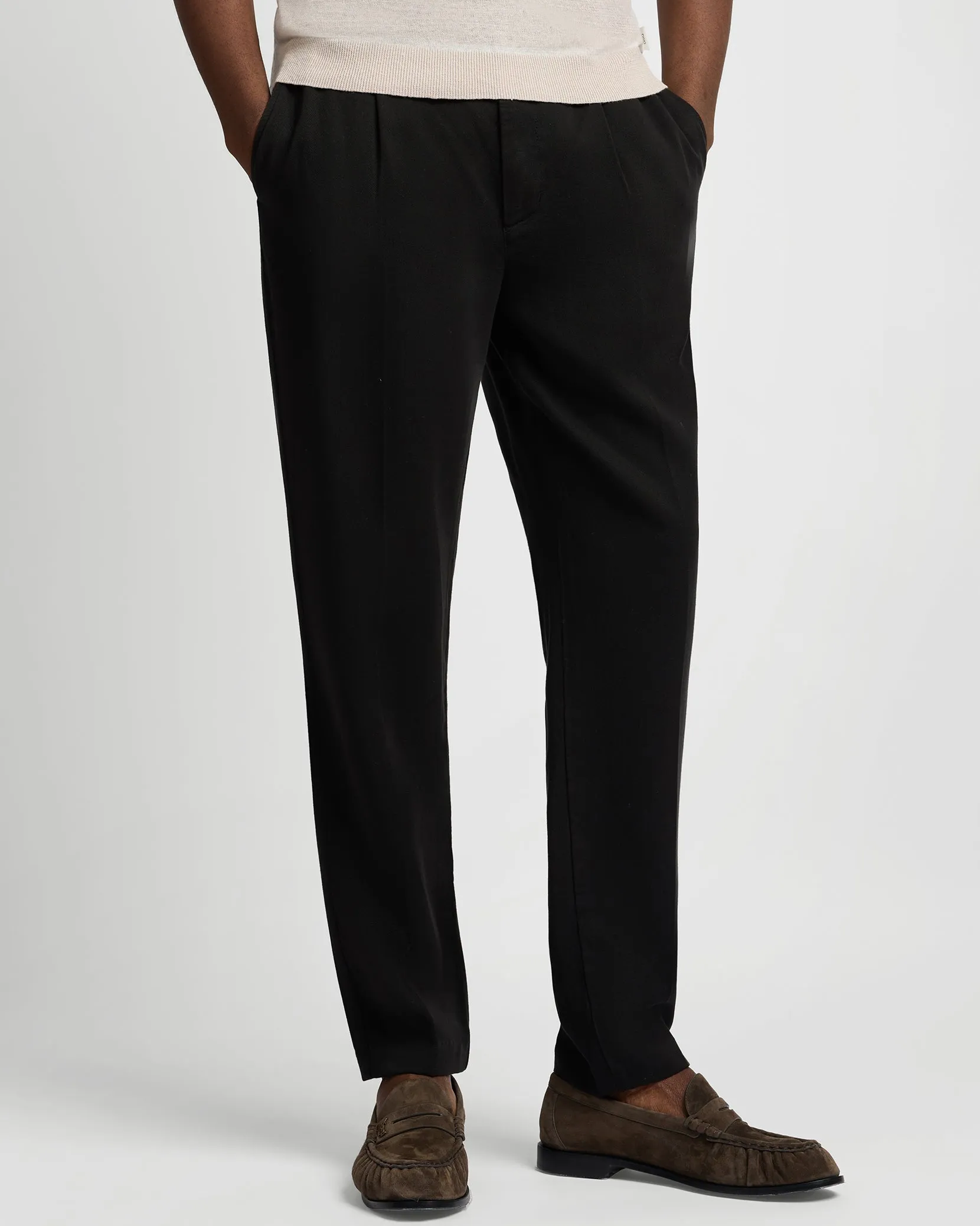 Lyocell Pleated Trouser sold by Onia product image thumbnail 2