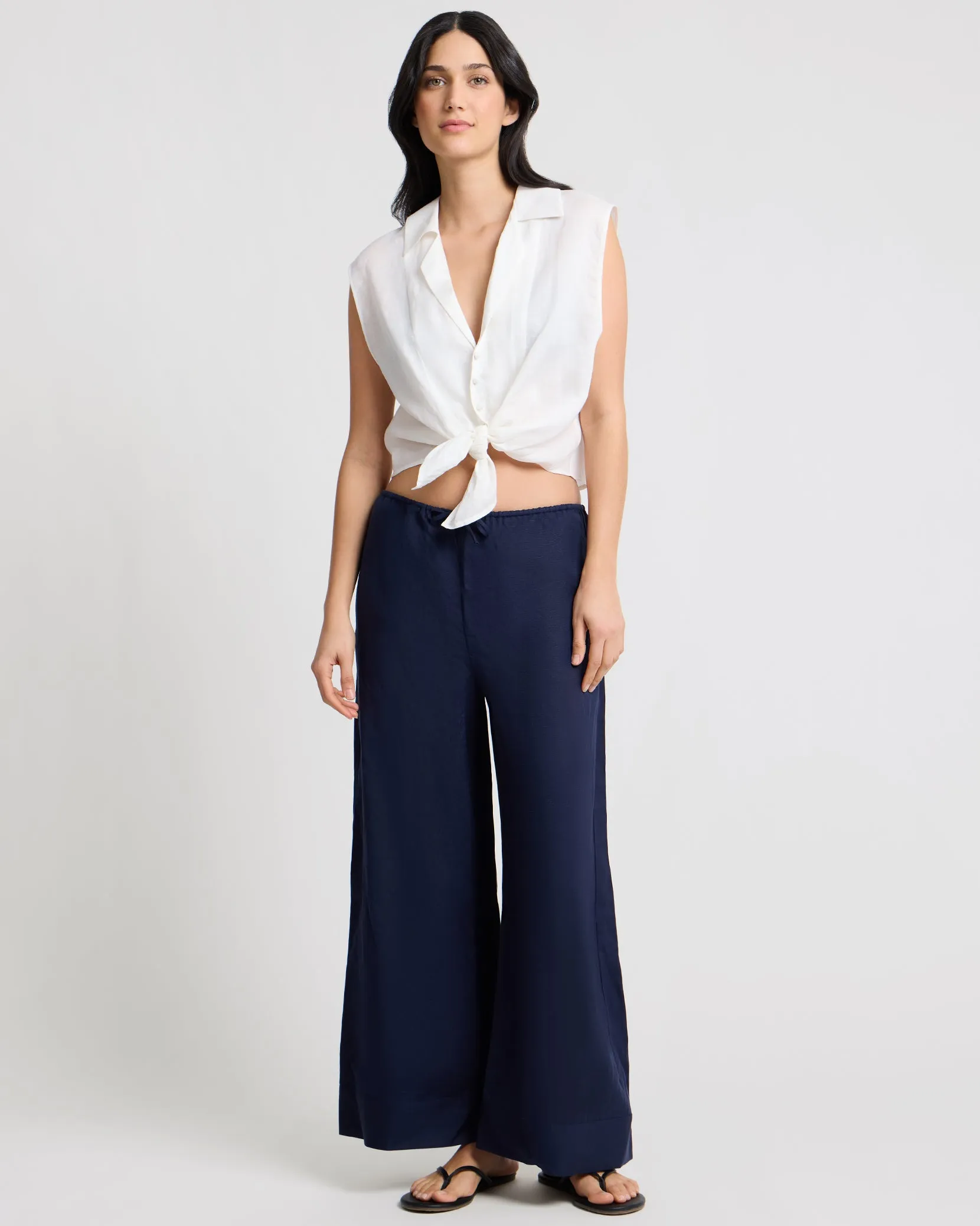 Tie Front Shirt sold by Onia product image thumbnail 3