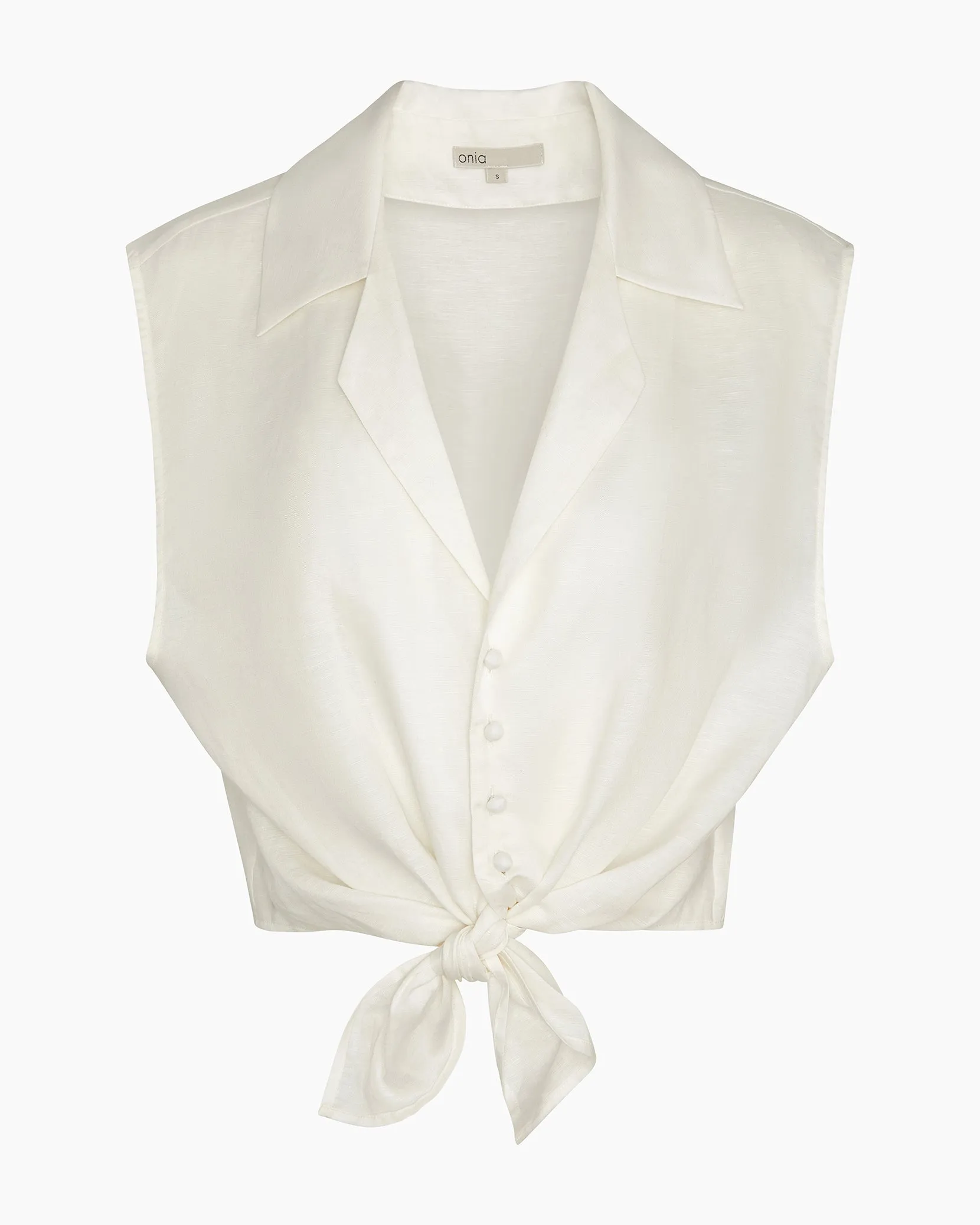 Tie Front Shirt sold by Onia product image thumbnail 2