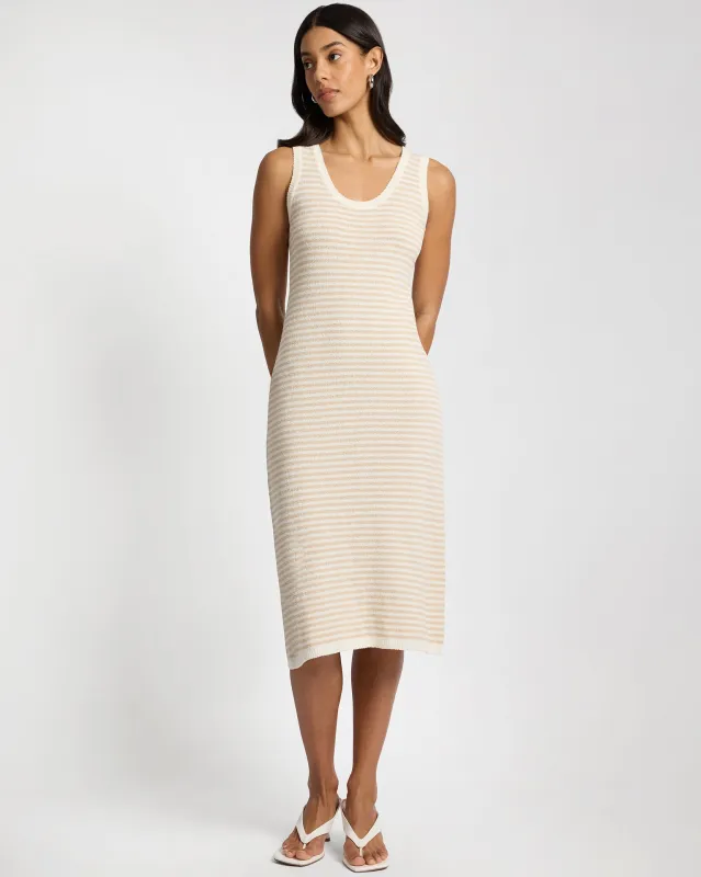 Cotton Boucle Scoop Tank Dress made by Onia