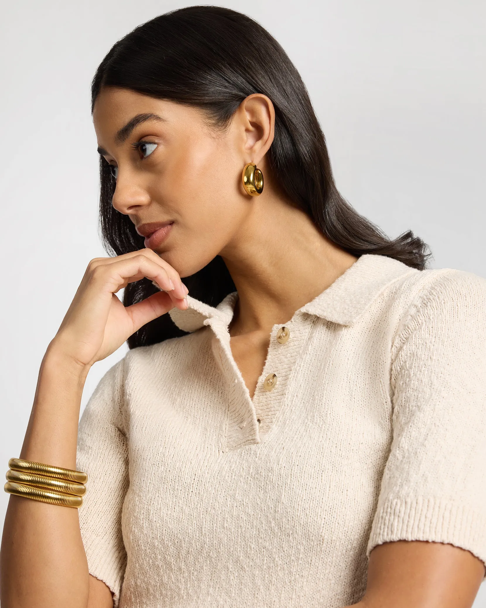 Cotton Boucle Polo sold by Onia product image thumbnail 4