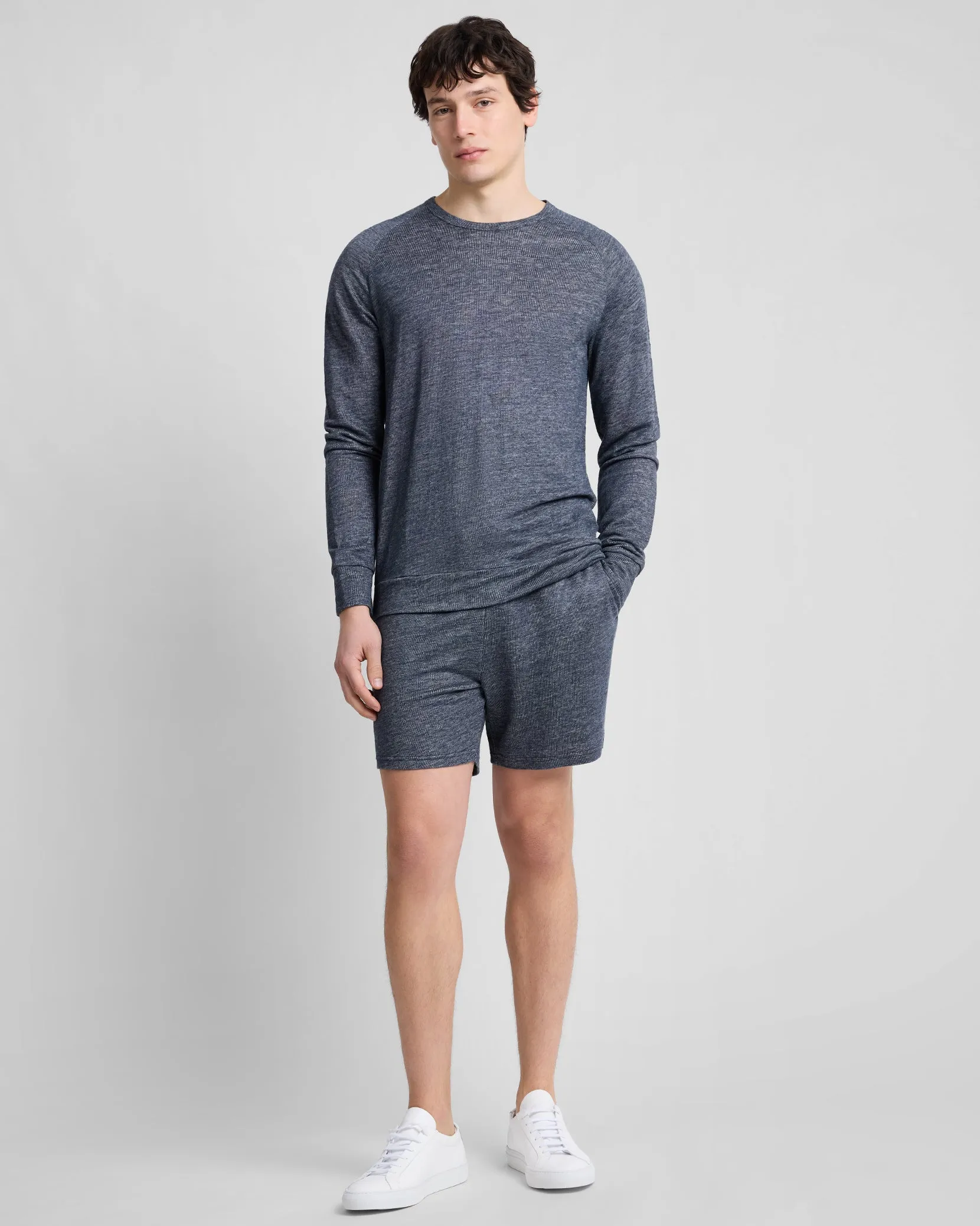 Terry Linen Crewneck Sweatshirt sold by Onia product image thumbnail 3