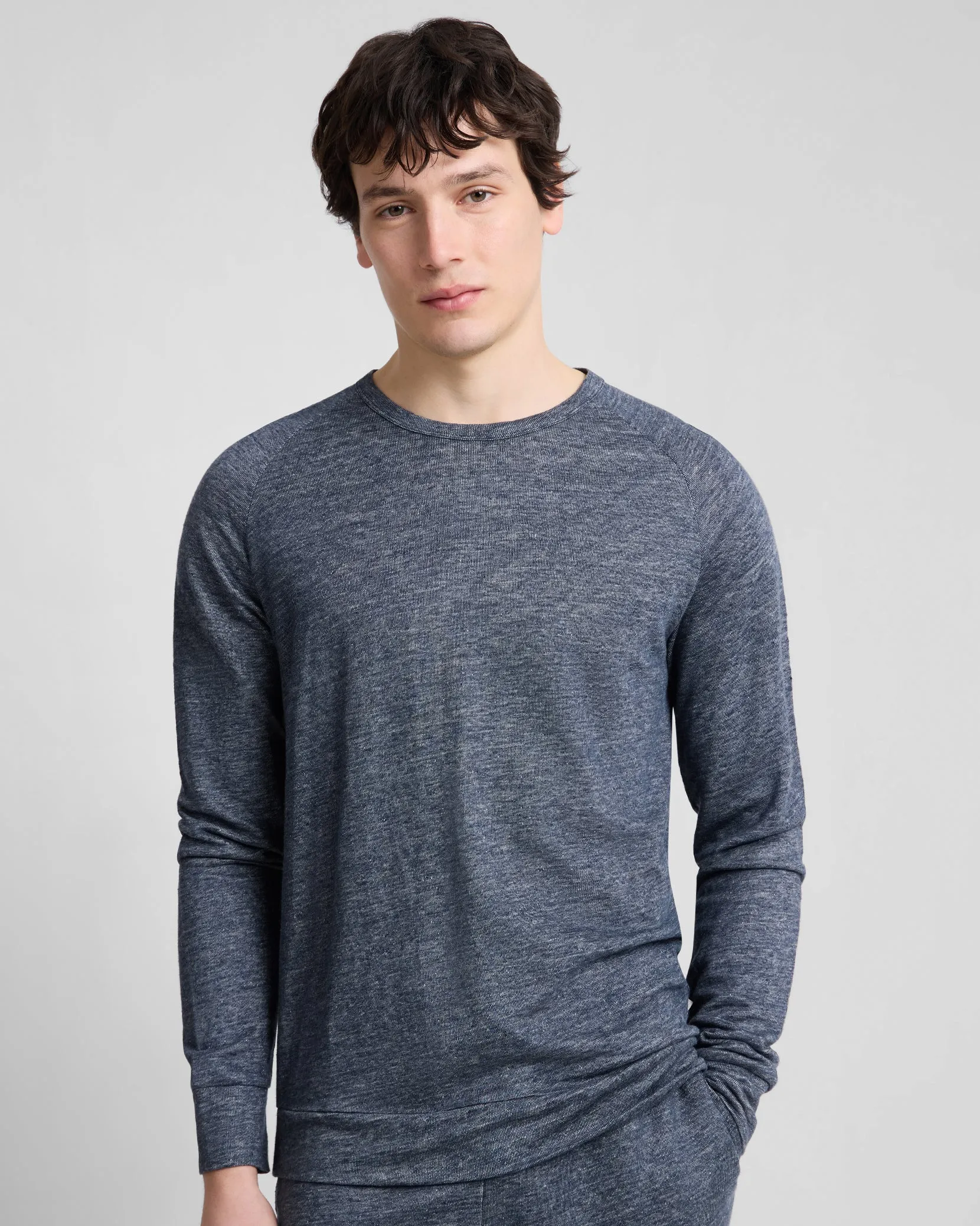 Terry Linen Crewneck Sweatshirt sold by Onia product image thumbnail 2