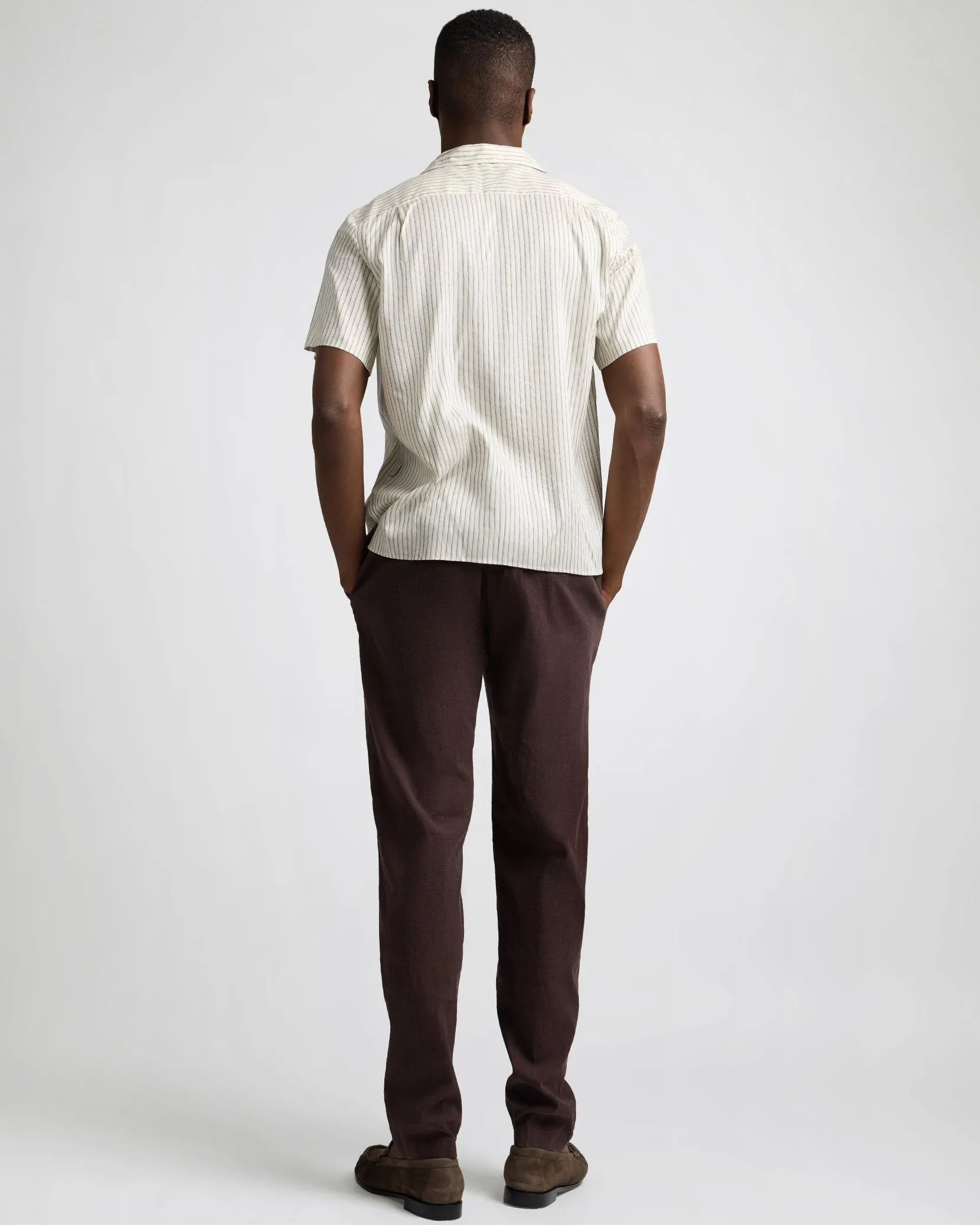 Tencel Convertible Vacation Shirt sold by Onia product image thumbnail 5