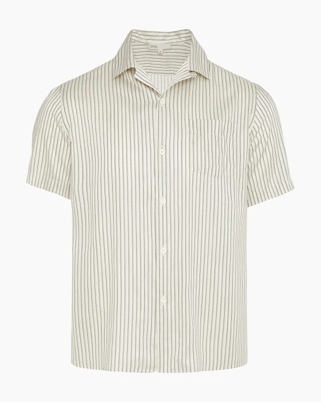 Tencel Convertible Vacation Shirt made by Onia