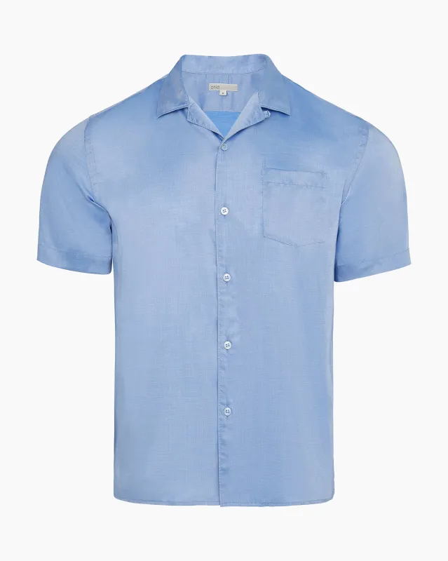 Tencel Convertible Vacation Shirt made by Onia