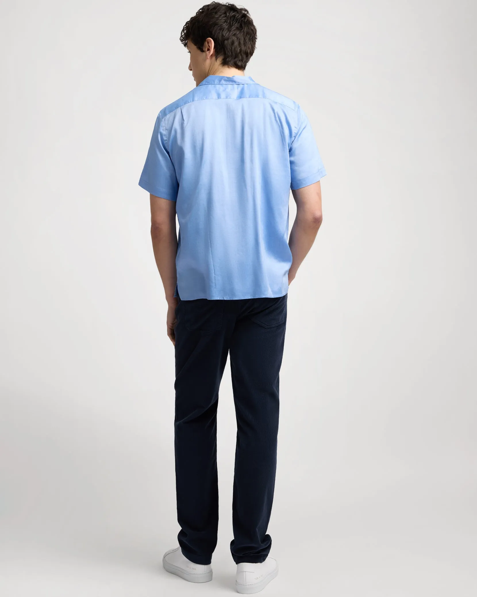 Tencel Convertible Vacation Shirt sold by Onia product image thumbnail 5