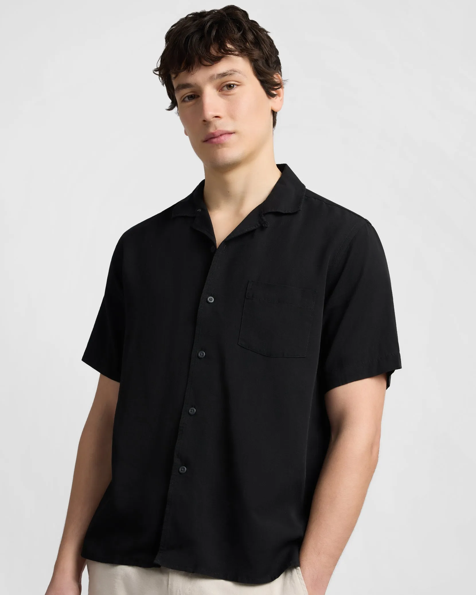 Tencel Convertible Vacation Shirt sold by Onia product image thumbnail 2