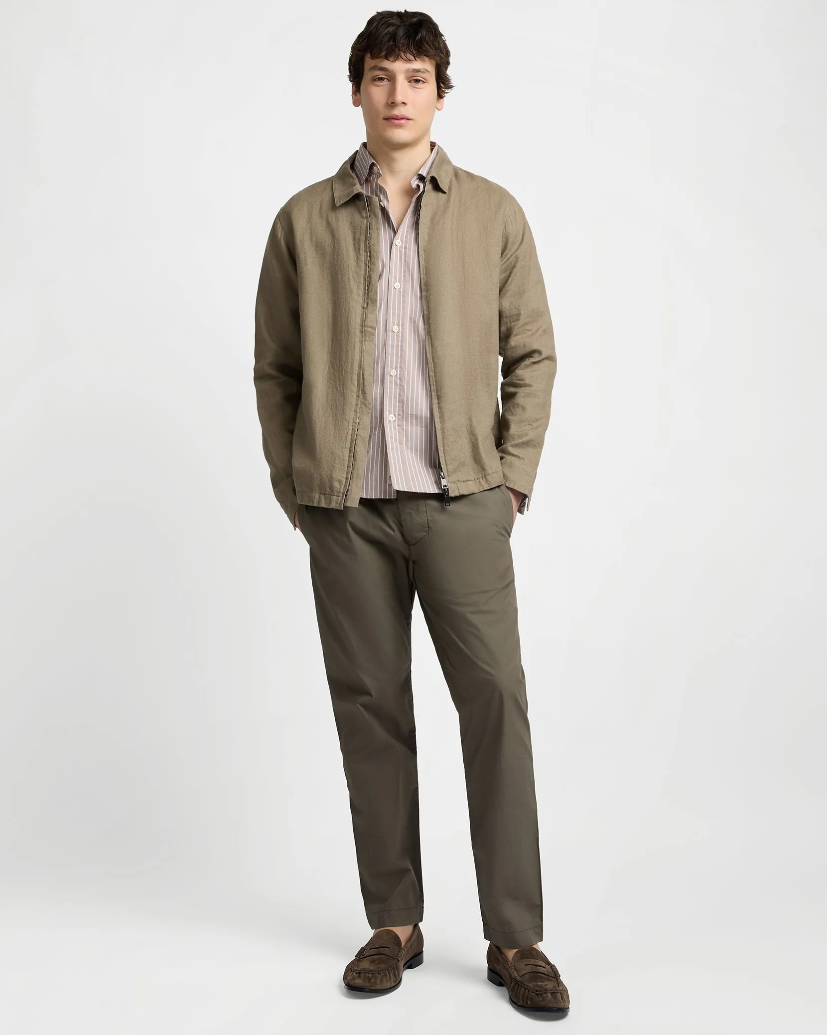 Linen Everyday Jacket sold by Onia product image thumbnail 4