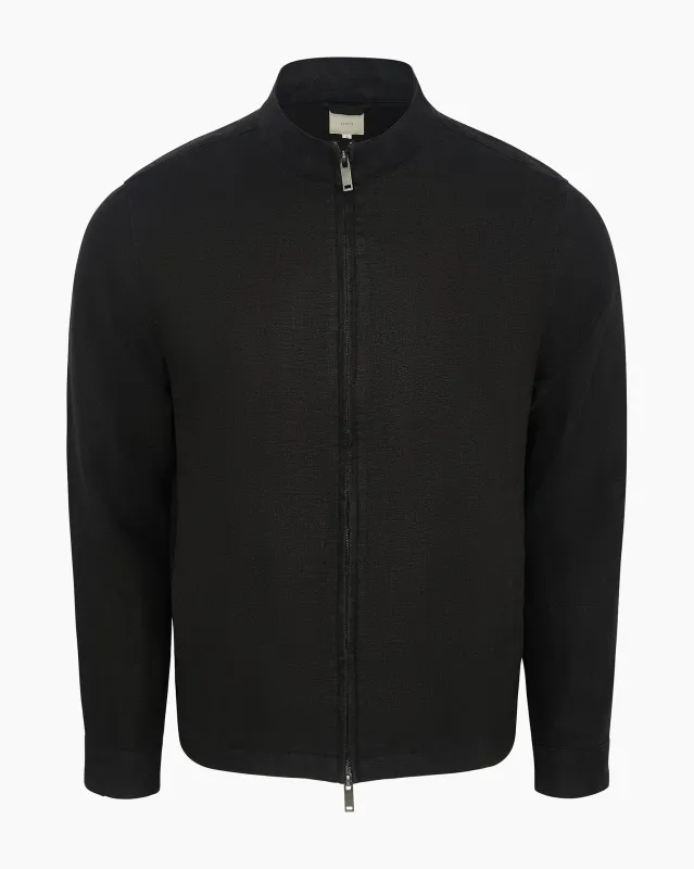 Linen Bomber Jacket made by Onia