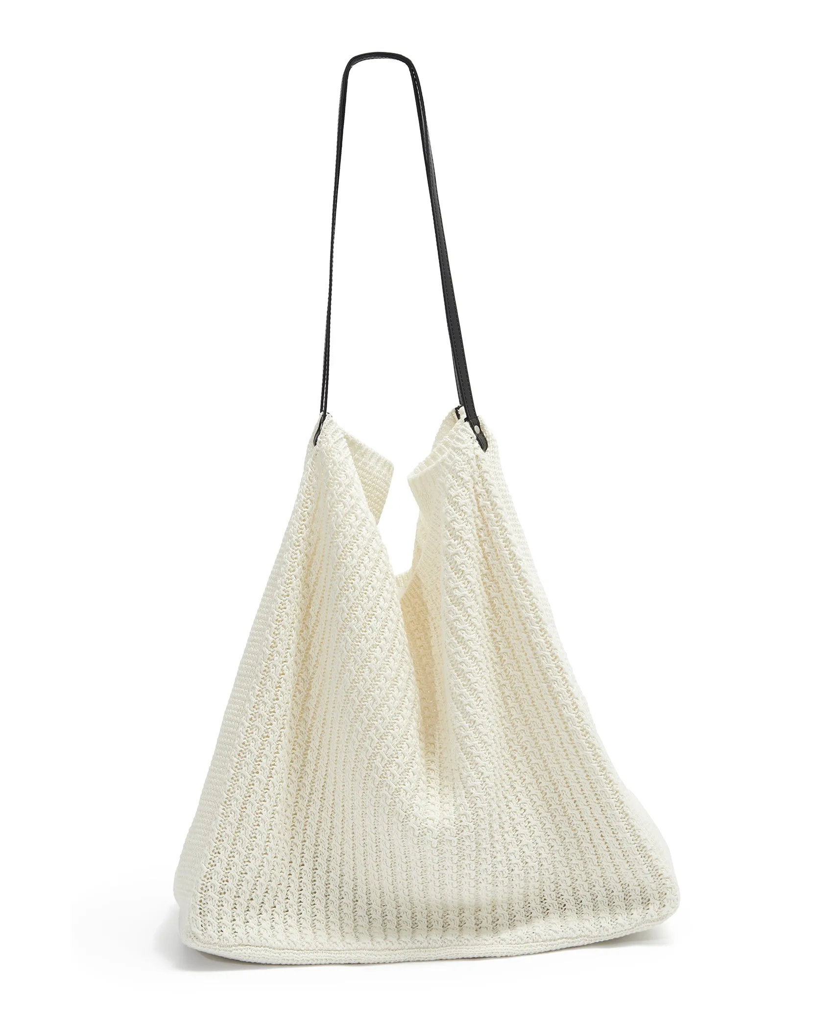 Large Linen Knit Tote Bag sold by Onia product image thumbnail 5