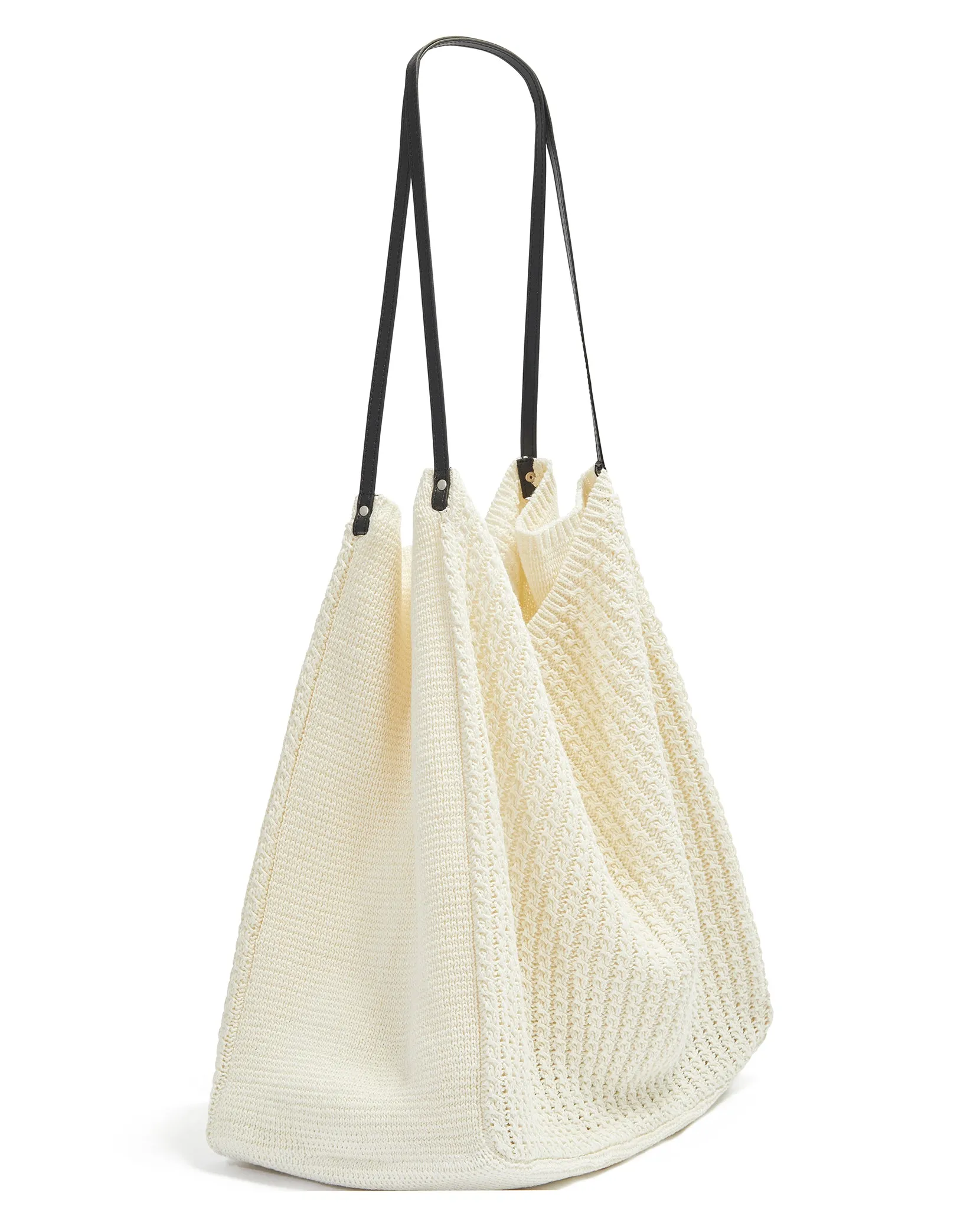 Large Linen Knit Tote Bag sold by Onia product image thumbnail 2