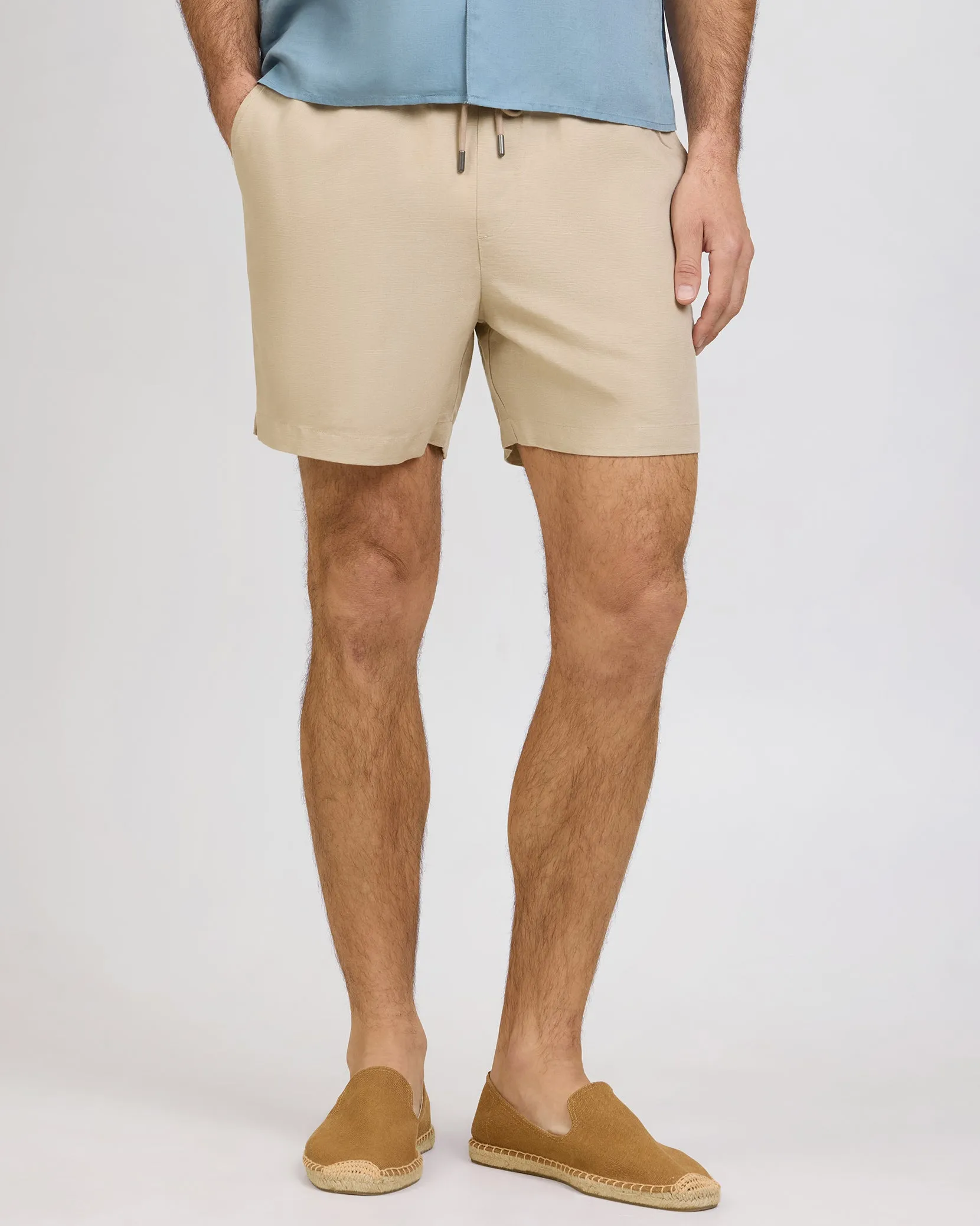 Air Linen Pull-On Short 6" sold by Onia product image thumbnail 2
