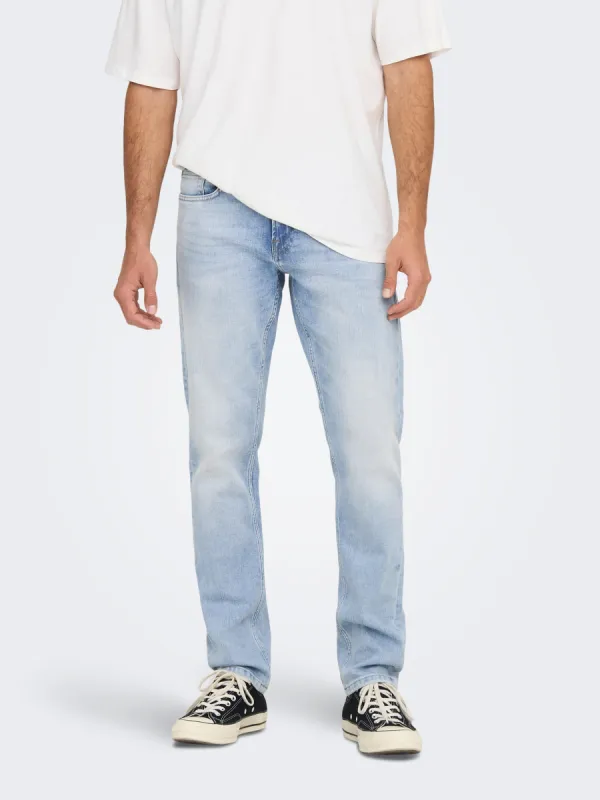 ONSWEFT Mid waist Regular Fit Jeans made by ONLY & SONS