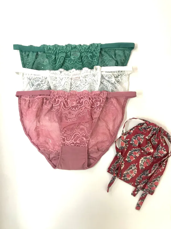 Three's Company String Bikini sold by Only Hearts