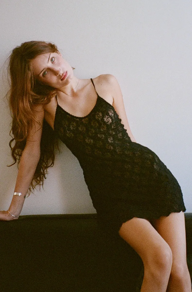 Stretch Lace Chemise sold by Only Hearts