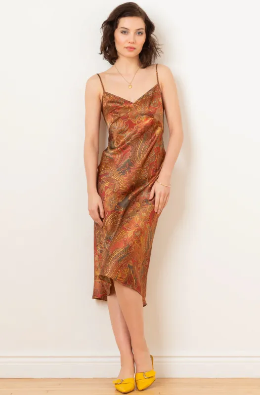 Phoenix Rising Bias Slip Dress made by Only Hearts