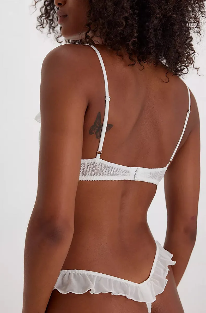 Chloe Ruffle Thong sold by Only Hearts product image thumbnail 3