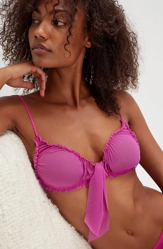 Tulle Bowtie Bralette sold by Only Hearts
