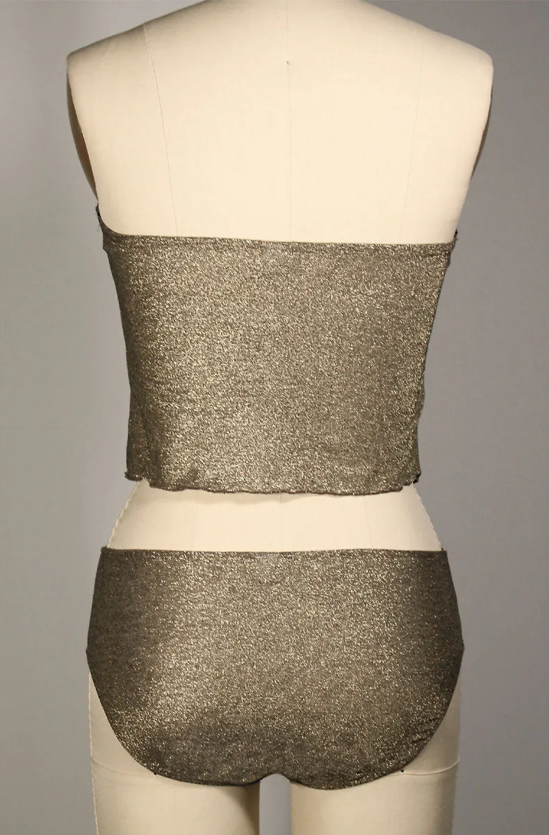 Metallic Jersey Diamond Tube Top sold by Only Hearts product image thumbnail 2