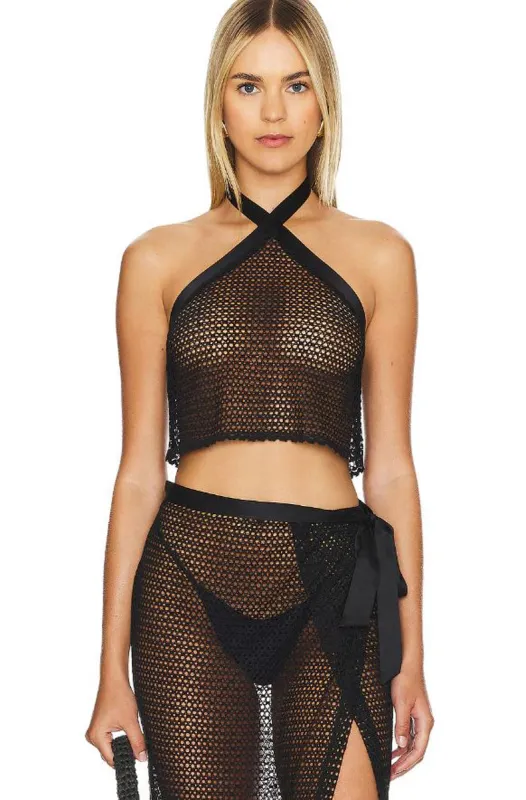 Stinging Nettle Halter Top sold by Only Hearts