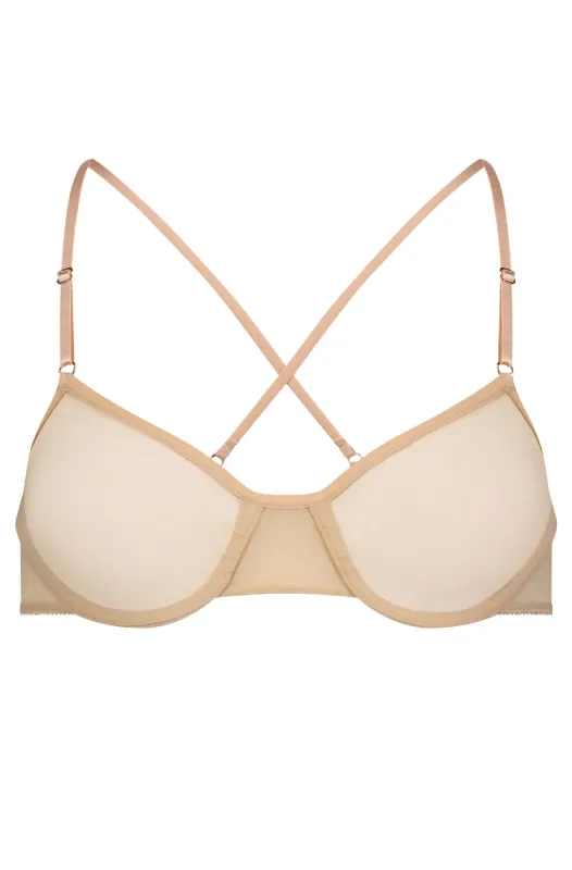 Whisper Racerback Underwire Bra made by Only Hearts