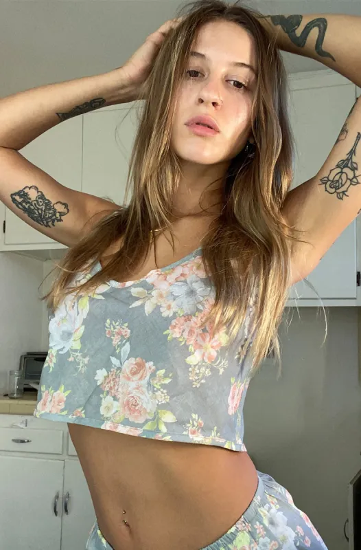 Marianne Cropped Tank sold by Only Hearts