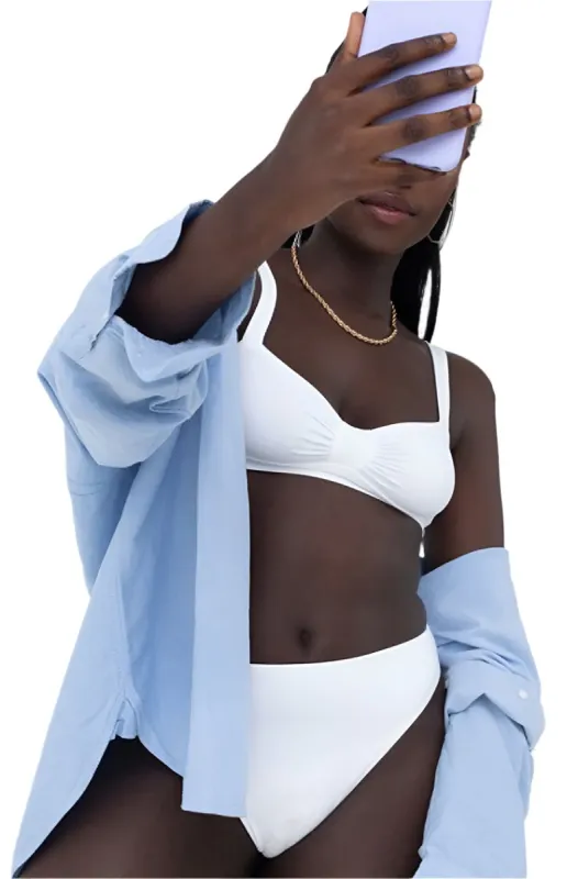 Delicious Shirred Bralette sold by Only Hearts