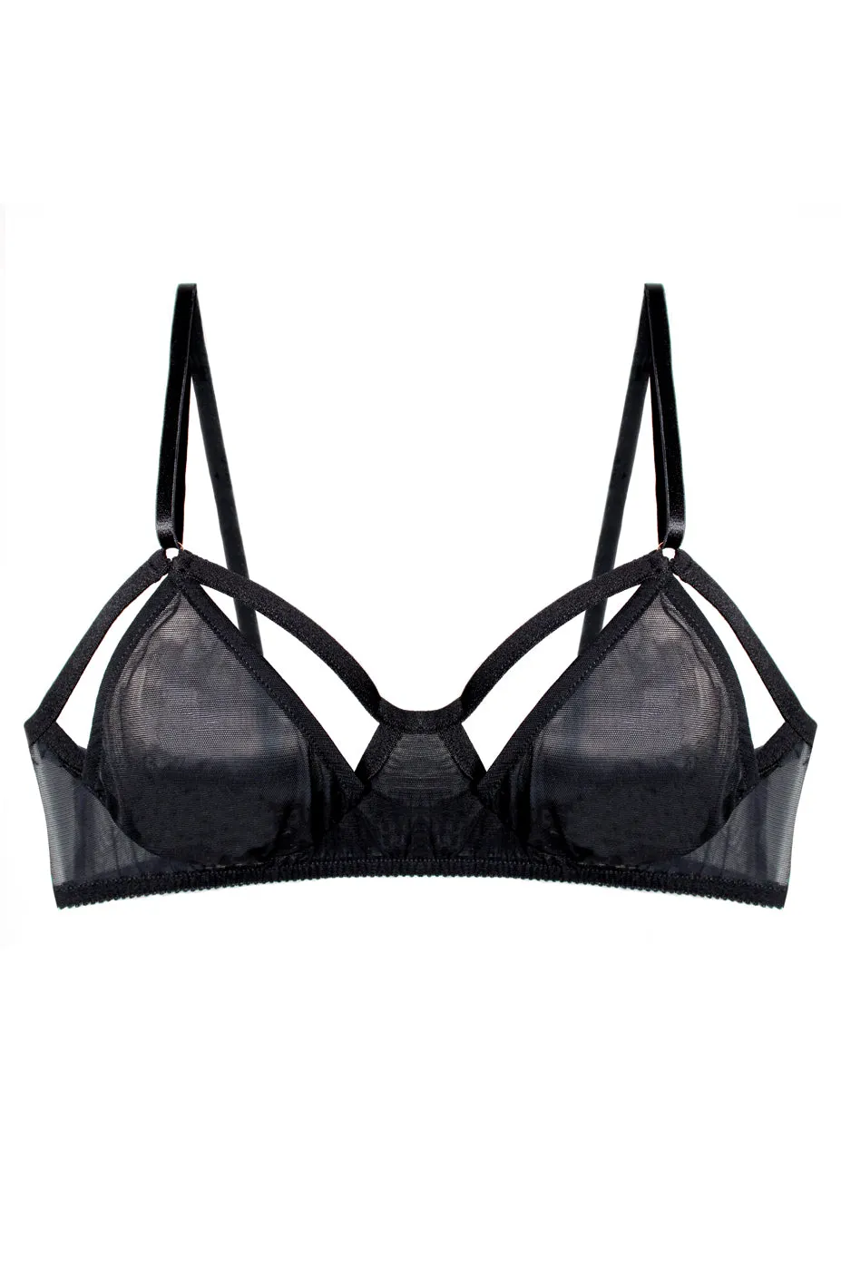 Whisper Peekaboo Bra Teal sold by Only Hearts product image thumbnail 5