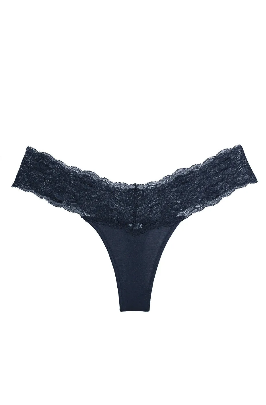 Organic Cotton Must Have Thong Cascade sold by Only Hearts product image thumbnail 5