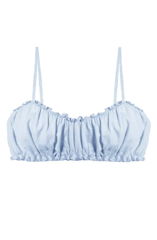 Organic Cotton Joey Bralette Cascade made by Only Hearts