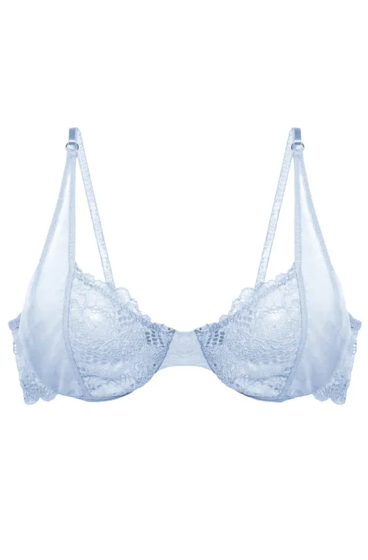 Whisper Sweet Nothings Maeve Underwire Bra Cascade made by Only Hearts