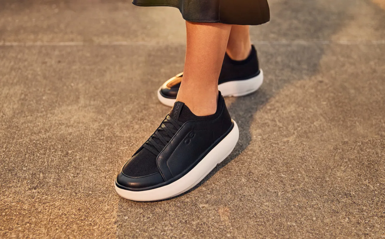 Women's Club+ Black made by OOFOS