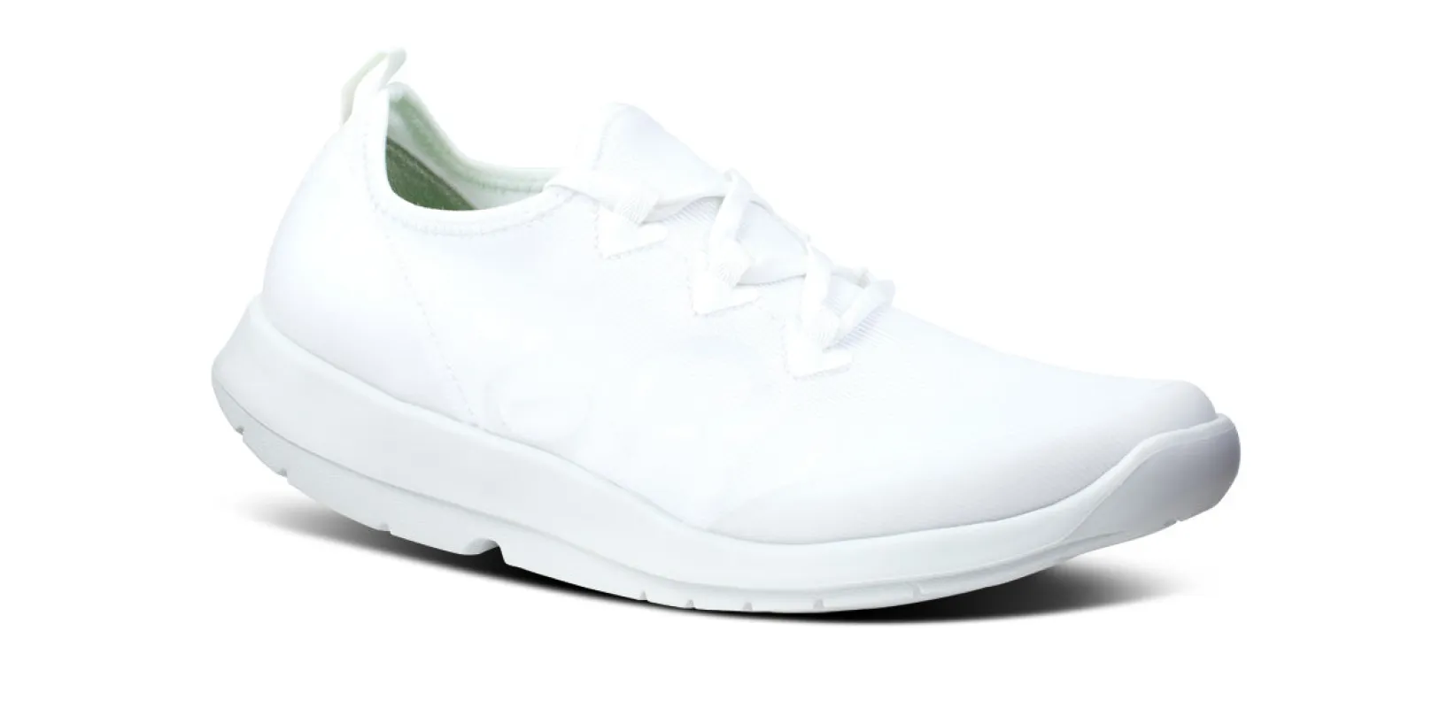Men's OOmg Sport LS Low Shoe - White (FINAL SALE) made by OOFOS