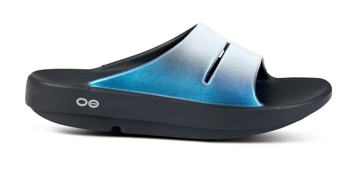 Women's OOahh Luxe Slide Sandal - Frost (SALE) sold by OOFOS product image thumbnail 2