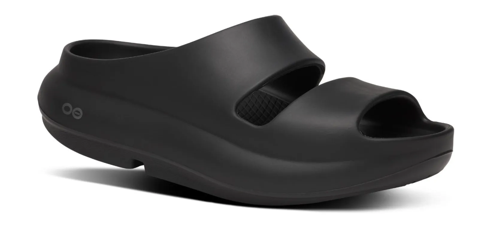 Women's OOyea Slide Sandal - Black sold by OOFOS