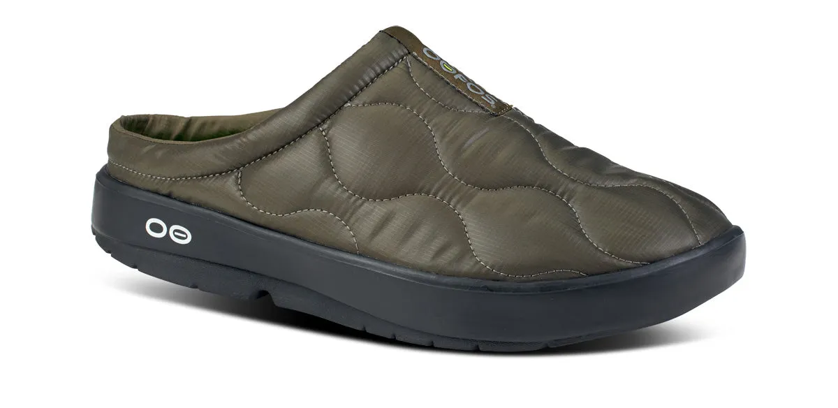 Men's OOcoozie Thermo Mule - Alpine Moss sold by OOFOS