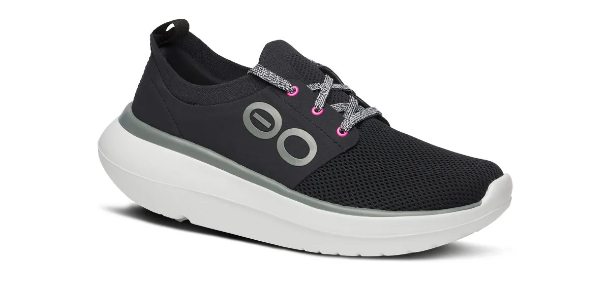 Women's OOmy Stride - White Black sold by OOFOS