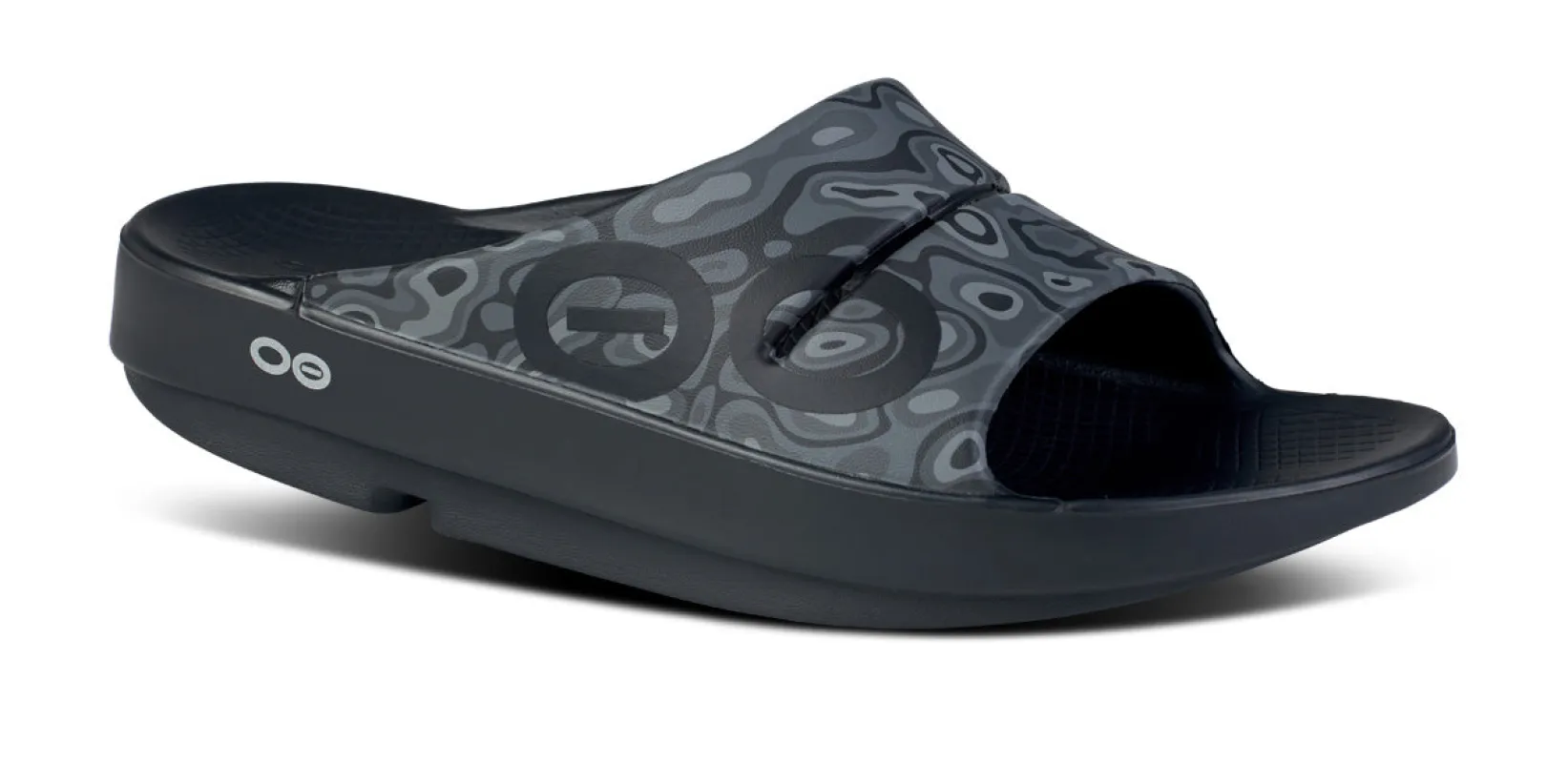 Men's OOahh Sport Slide Sandal - Black Water Camo (SALE) sold by OOFOS